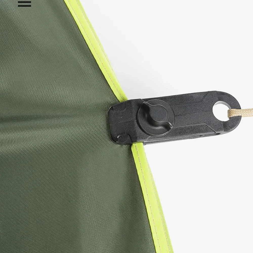 10PCS Tent Canopy Clip Outdoor Wind Rope Reusable Clamps Awning Tarpaulin Buckle Camping Mountaineering Shelters Accessories Tent Clips Camping Tent Accessories Camping Tent Fasteners Camping Cord Buckles Camping Rope Buckle