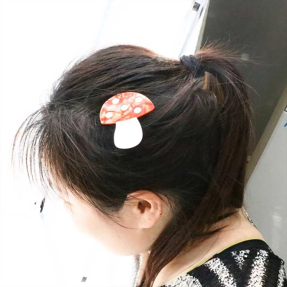 Star Moon Barrettes Ins Hair Clips Magic Ball Hair Side Clips Mushroom Korean Duckbill Clips Acetate Hair Clips Women Hairpins