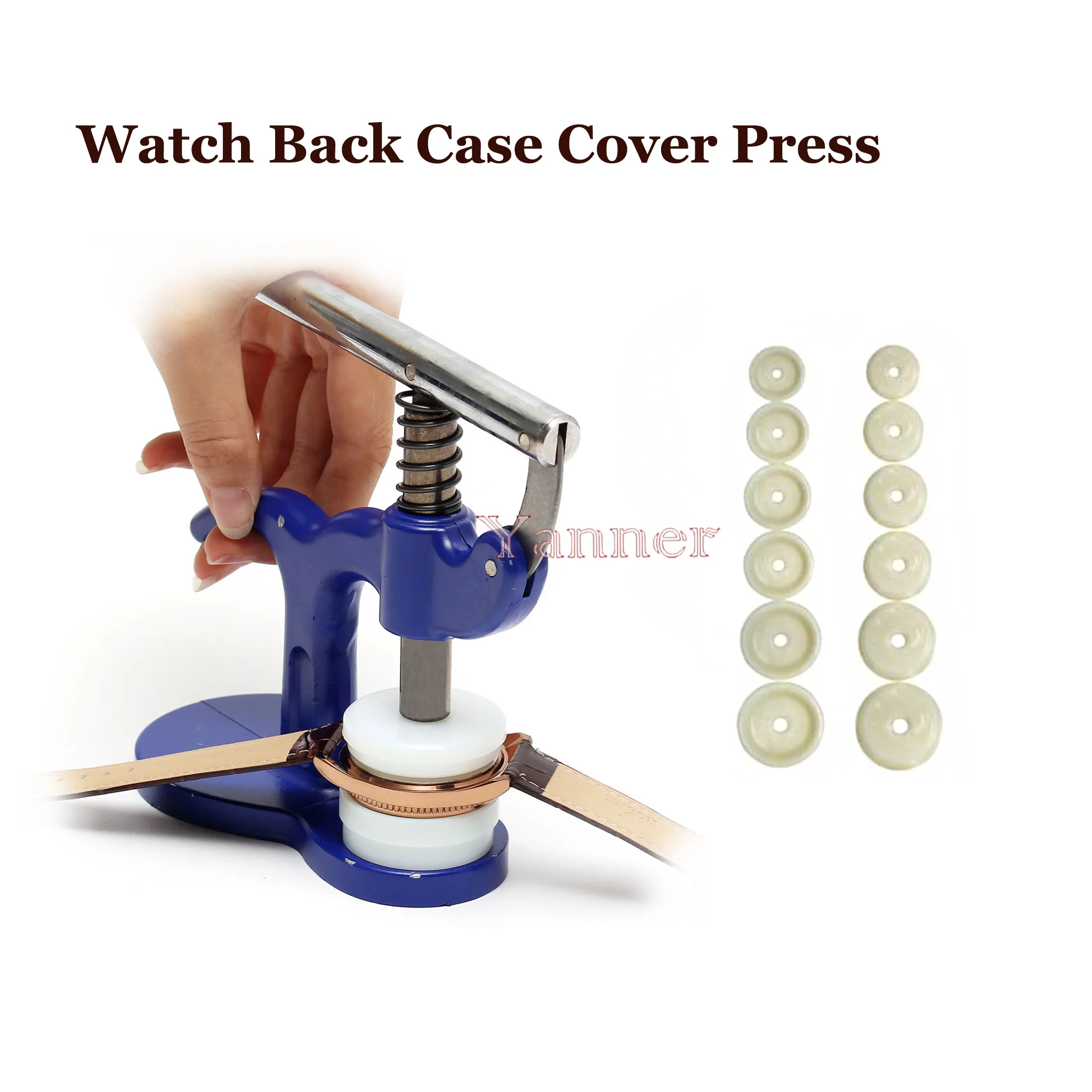 Fabulous Watch Back Closer Watchmaker Press Set Repair Tool Plastic Case Crystal Glass