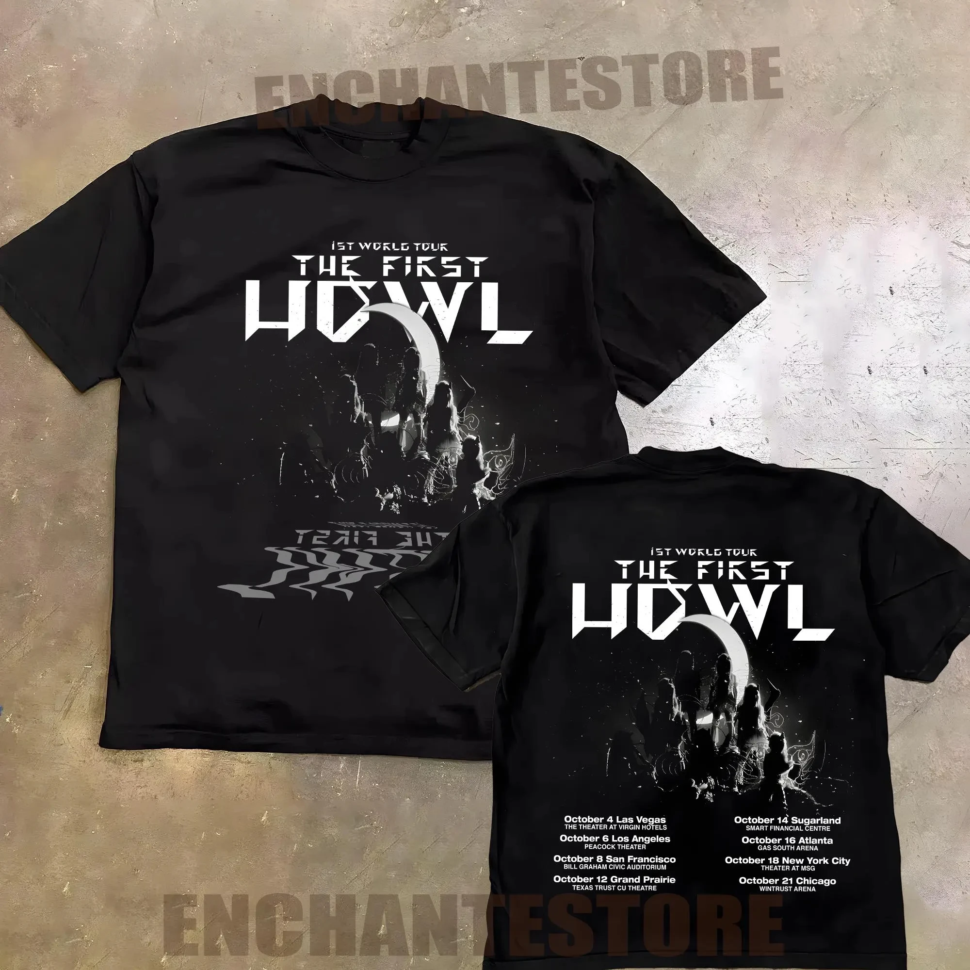 XG THE FIRST HOWL Tシャツ、XG Tシャツ XG - FIRST HOWL TOUR TEE – The Stan Club