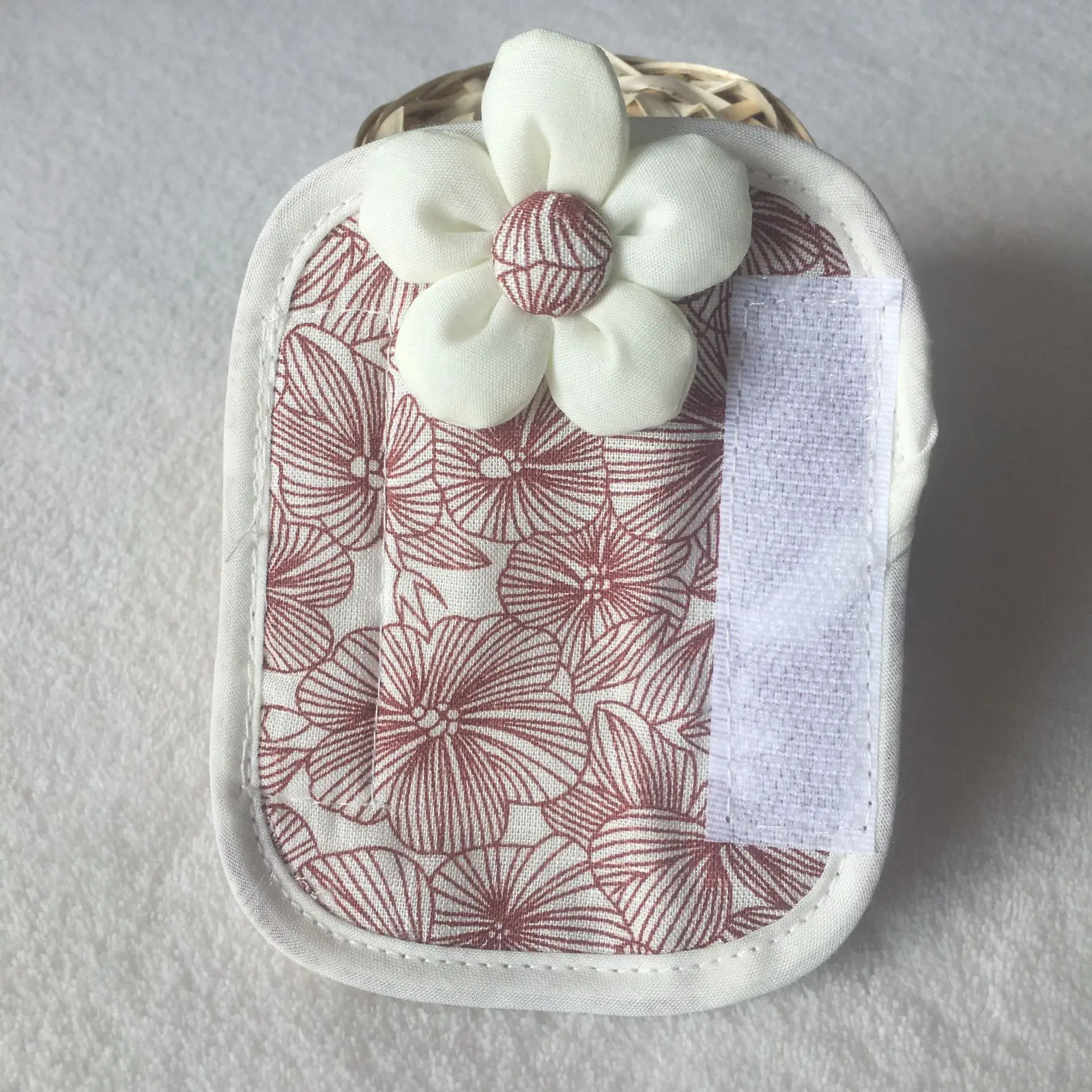 1Pc Flower Refrigerator Door Handle Cover Fridge Oven Handle Non-slip Door Knob Protector Cover Cabinet Sleeve