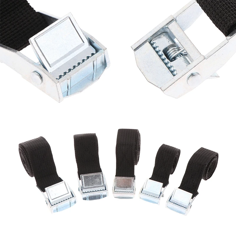 Tie Down Strap Strong Ratchet Belt Car Luggage Bag Cargo Lashing Straps With Metal Buckle Heavy Duty Belt Zinc Alloy Buckle cargo straps cargo tie down strap tie down straps lashing strap