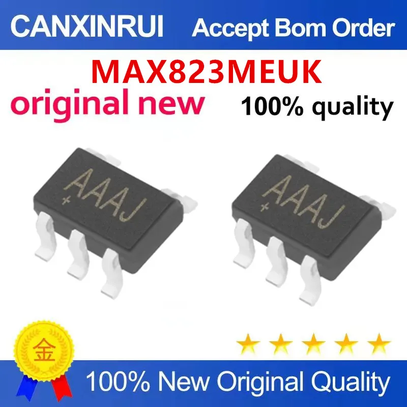 

(5 шт.) Оригинальные новые 100% Качественные электронные компоненты MAX823MEUK интегральные схемы чип