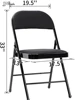 Outdoor Solid Color Elastic One-piece All-inclusive Universal Chair Cover Simple Folding Chair Cover Hotel Wedding Stool Cover 4