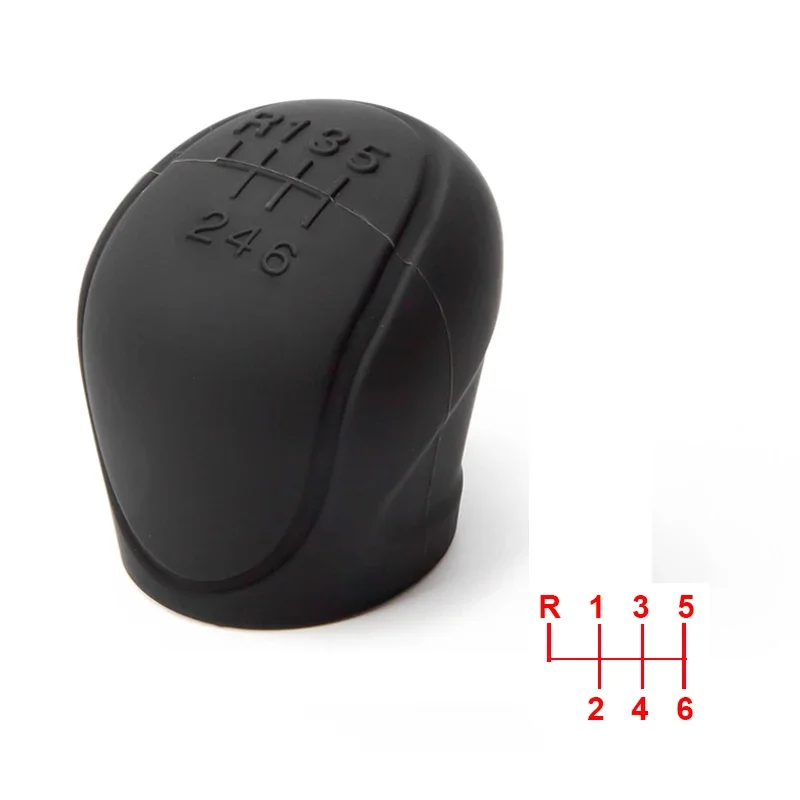 Silicone Non-Slip Gear Shift Knob Cover - Protective Car Interior Accessory