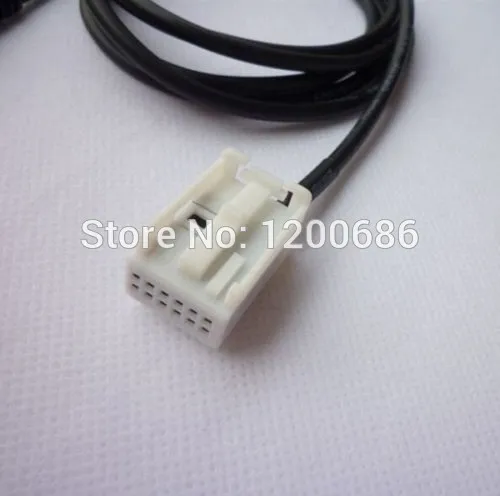 

Female 3.5mm Car Aux Cable Audio Adapter For BMW E60 E63 E64 E66 E81 E82 E70 E90