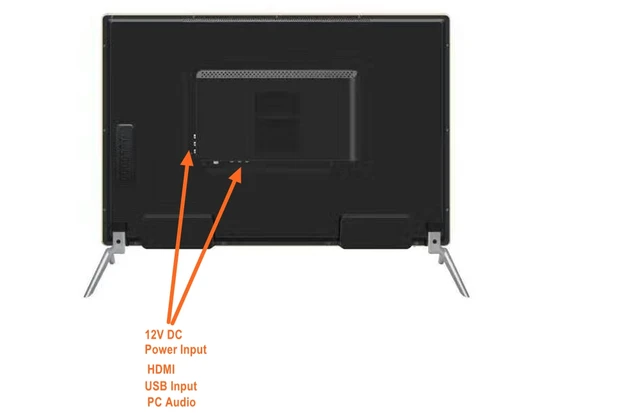 Téléviseur LED-TFT avec TNT HD et lecteur DVD intégré
