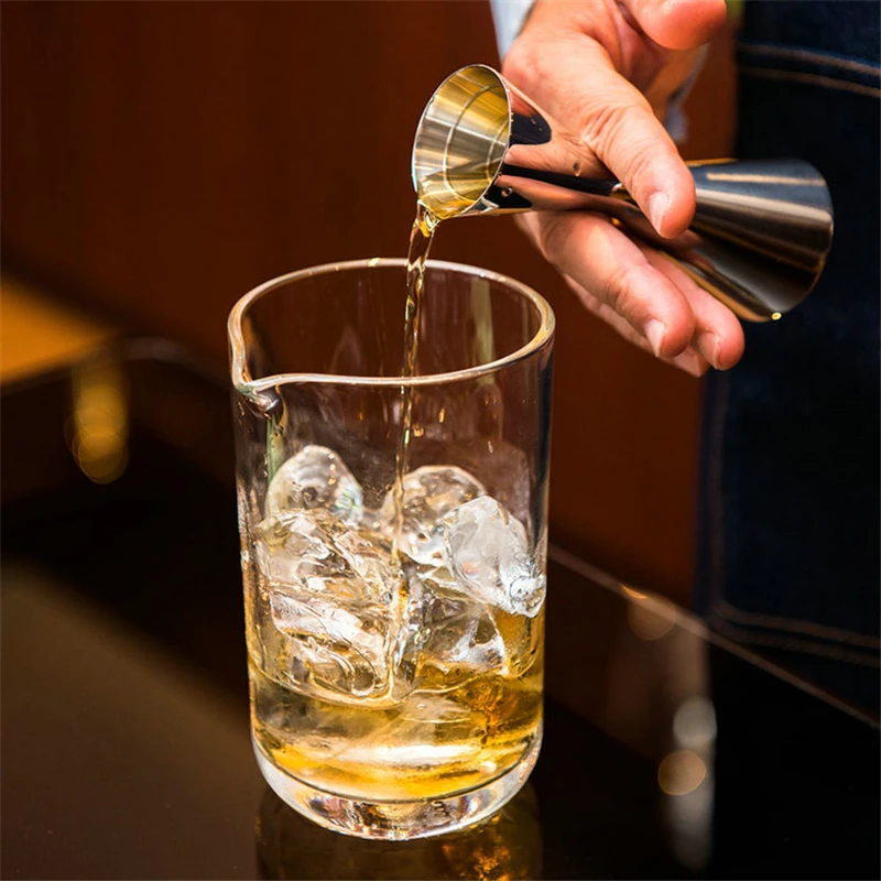 Measuring Jigger Stainless Steel Measuring Cups Japanese Style Measuring Cup Tools Bar Measure Cocktail Jigger Bar Tools Accessories Silver/Copper/Gold Barware