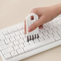 Keyboard Cup lid Cleaning Brush Kit with Soft Brush and Multi-Function Tools Cleaner Keycap 1