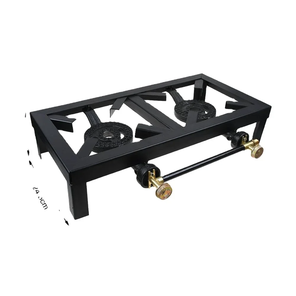 Cheap price gas stove kitchen appliance home use cooker two burner LPG gas stove