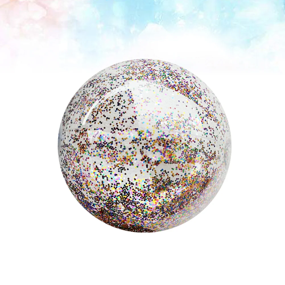 

Beach Ball Balls Pool Glitter Inflatable Party Sequin Swimming Kids Water Favors Bulk Toys Confetti Christmas Floating Games