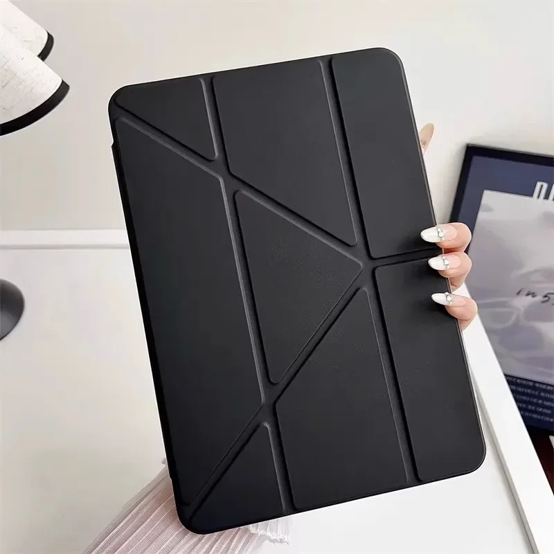 Acrylic Back Tablet Cover with Awake/Sleep Feature, Compatible with Various Models