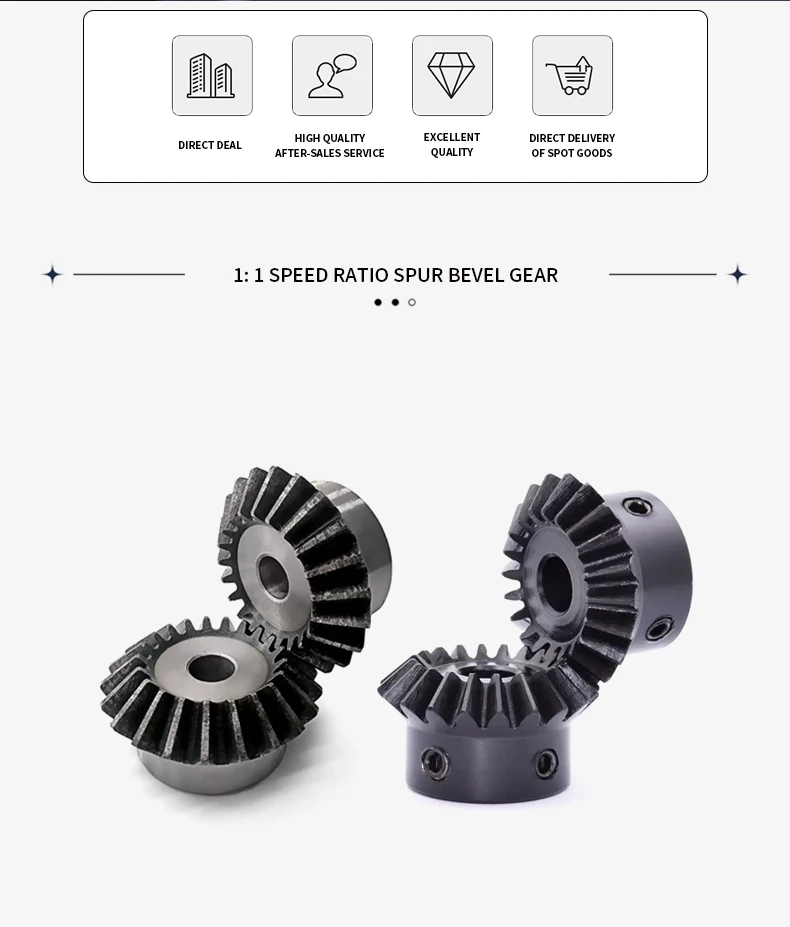 Description Picture 5 of item1pc Bevel Gear 2M 20Teeth With Inner Hole 7/8mm 10mm 12mm 14mm 15/16/17/18mm 90 Degree Drive Commutation Steel Gears With Screw
