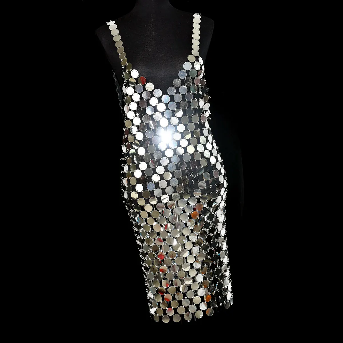 Acrylic Dress Chain Underwear Acrylic Chest Accessorie Acrylic Body