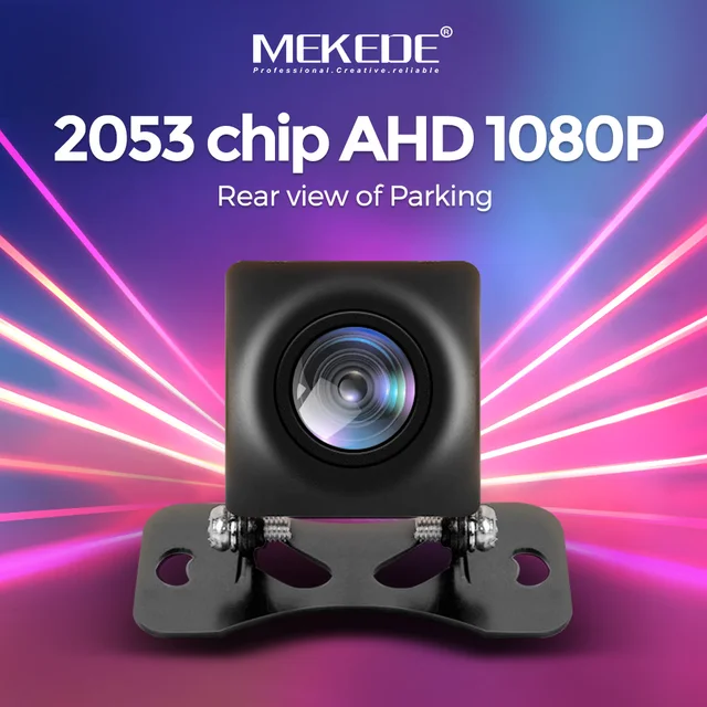 MEKEDE AHD 1080P 170° Fisheye Lens Night Vision Car Reverse Backup Rear Camera For KIA LADA HONDA BMW Android Multimedia Player
