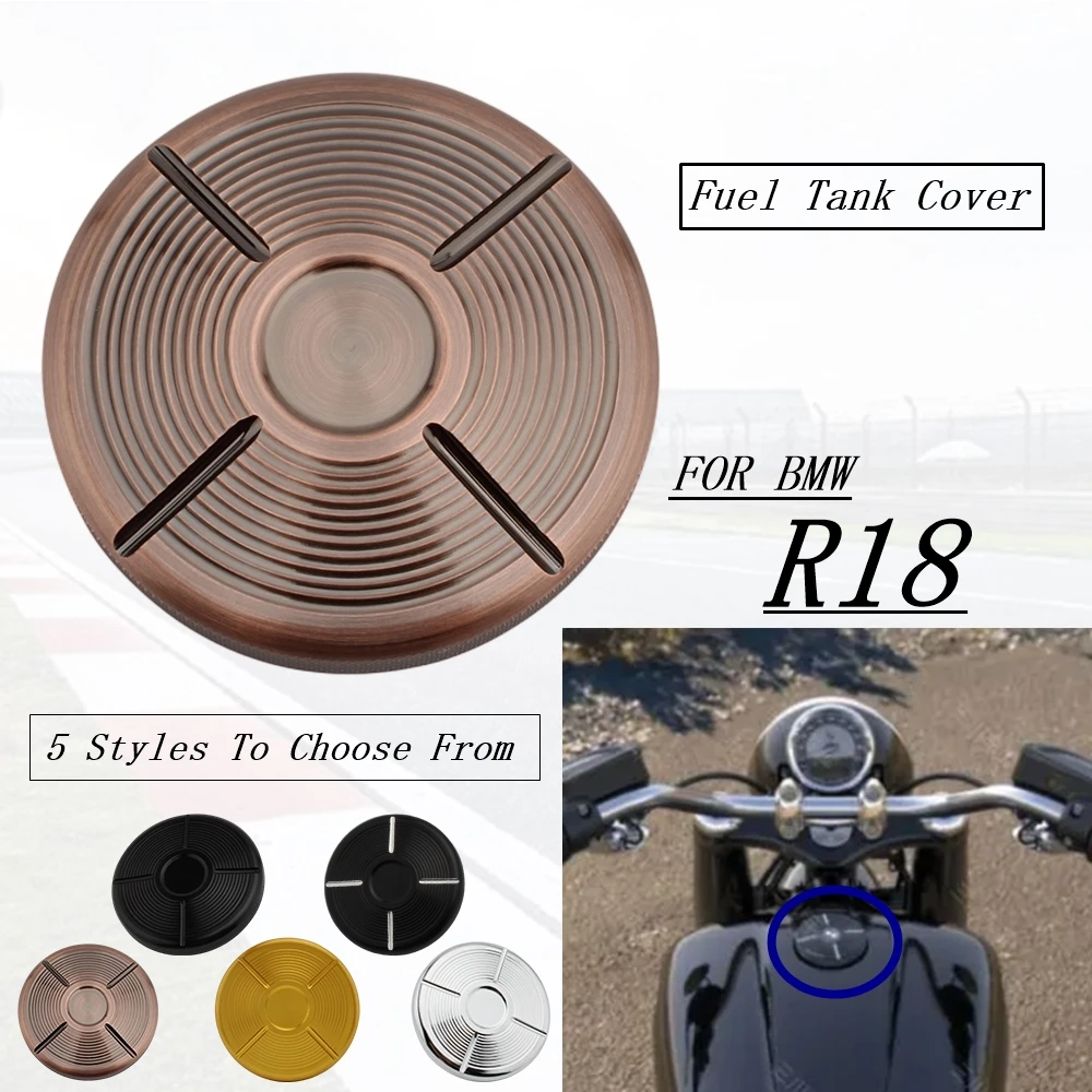 For Bmw R18 2020-2021 Motorcycle Fuel Tank Cover Original Board Gasoline Storage Oil Decorative Protection Cnc Aluminum R 18