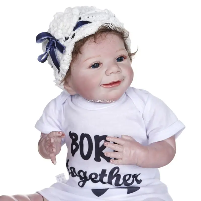 

Infant Novelty Toy Realistic Girl White Skin Infant Suitable for Newborn Babies Infant Supplies Hand Paint for Dropship