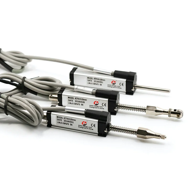 

Миниатюрный самовозвращающийся пружинный потенциометр KTR 5 мм-100 мм, линейный позиционный преобразователь