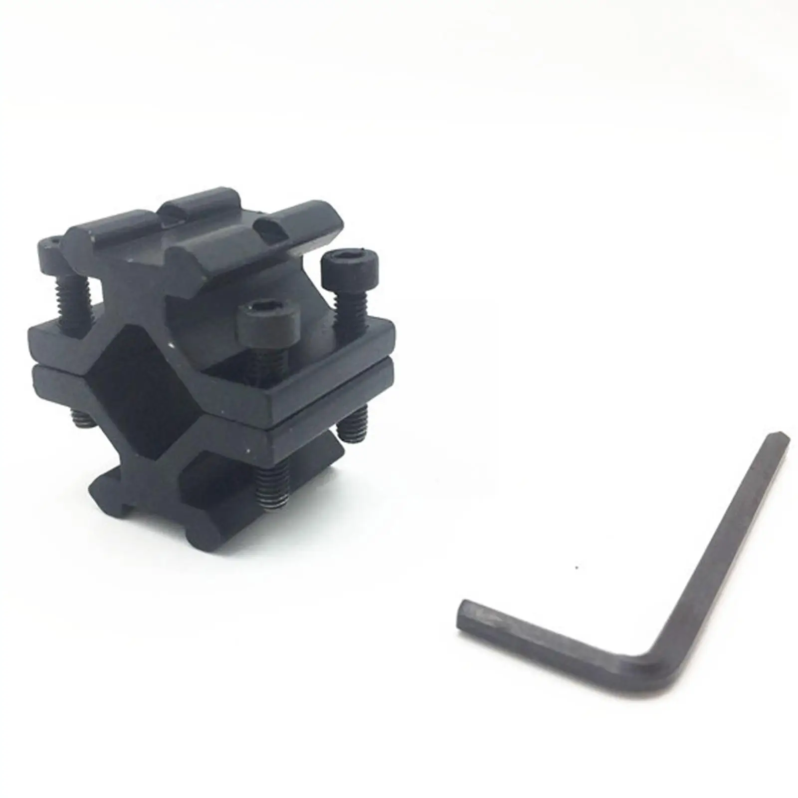 Picatinny Rail Accessories Adjustable Rails Rail Adapter Tactical Adjustable Universal Rail 20mm Rail Barrel Mount For Picatinny Scope Flashlight Sight Torch Clip 1 PCS