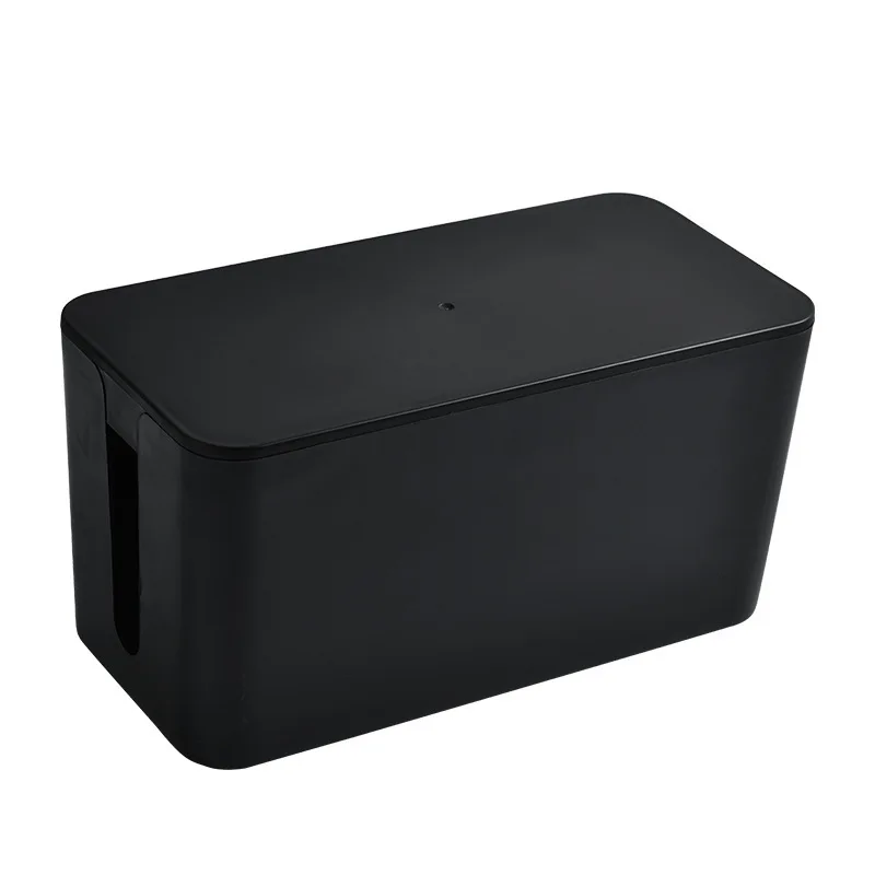 Cable Storage Box Power Strip Wire Case Anti Dust Charger Socket Organizer Network Line Storage Bin Charger Wire Management 