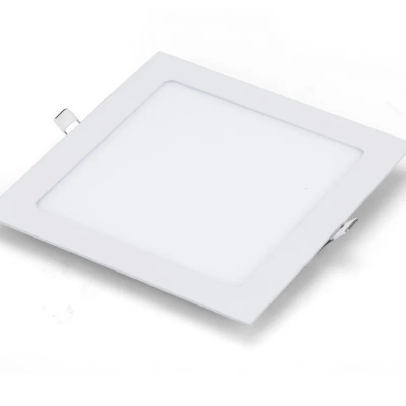 초박형 원형 및 사각형 LED 패널 조명, LED 천장 매립형 조명, AC85-265V 및 드라이버 LED 다운라이트, 3W, 4W, 6W, 9W, 12W, 15W, 25W