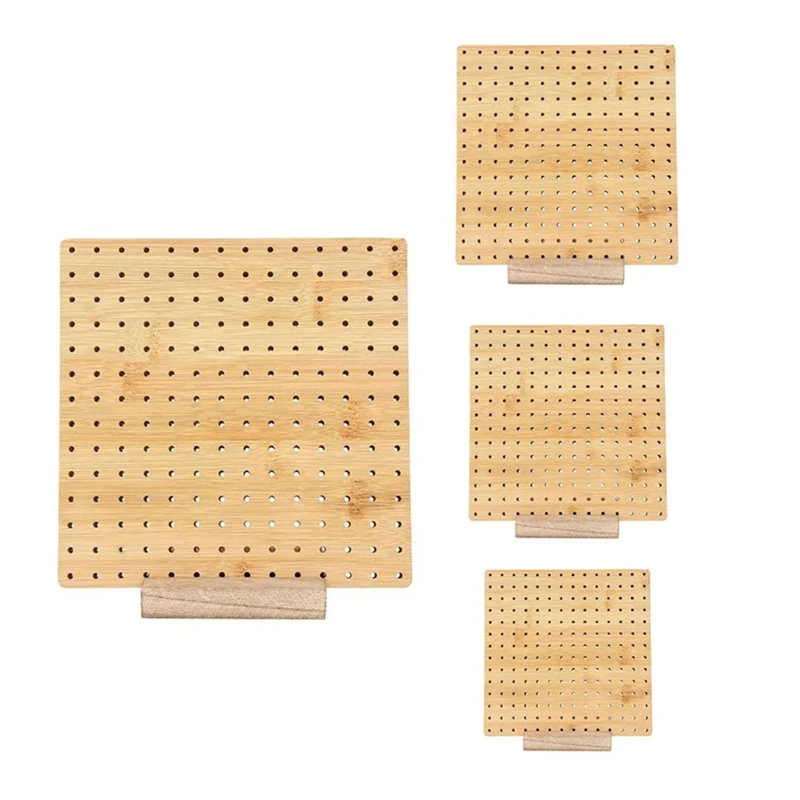

Woven Board Crochet Board Crafting With Stainless Steel Rod Pins For Knitting Granny Squares Crochet Board Crafting