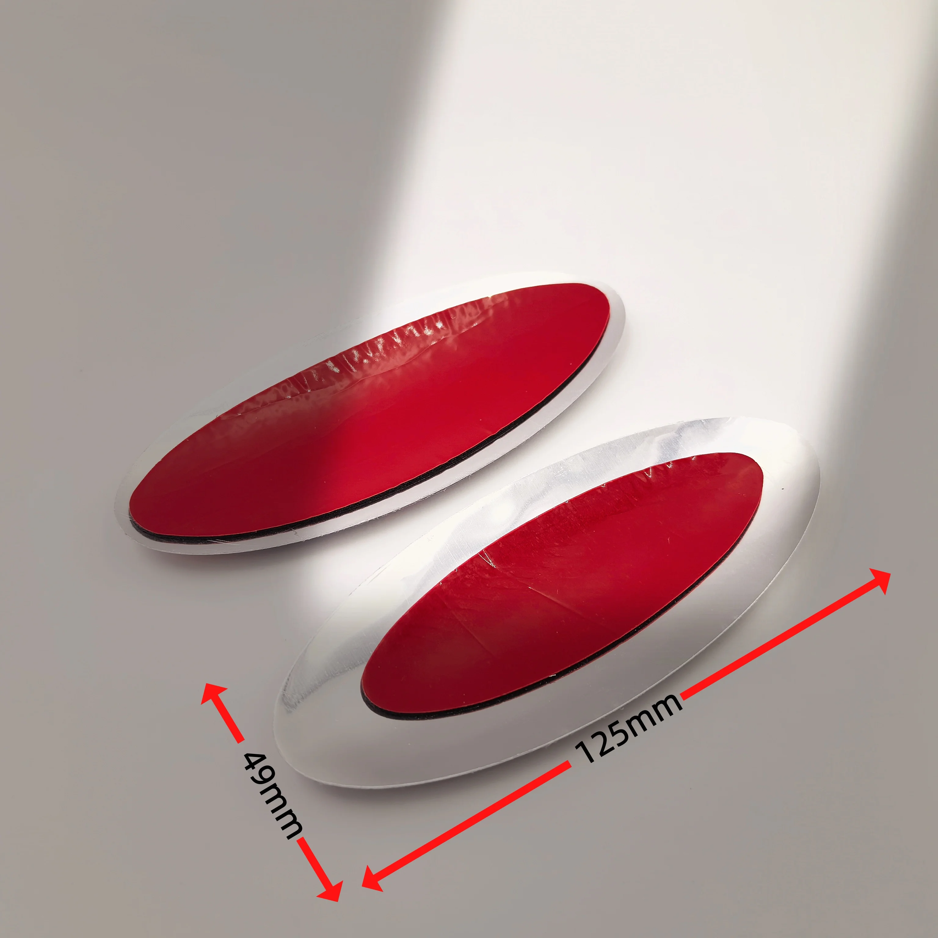 125mm 자동차 배지 전면 그릴 후면 트렁크 후드 리드 로고 장식 커버 엠블럼 포드 자동차 전면 후드 엠블럼 보닛 후면 트렁크 배지