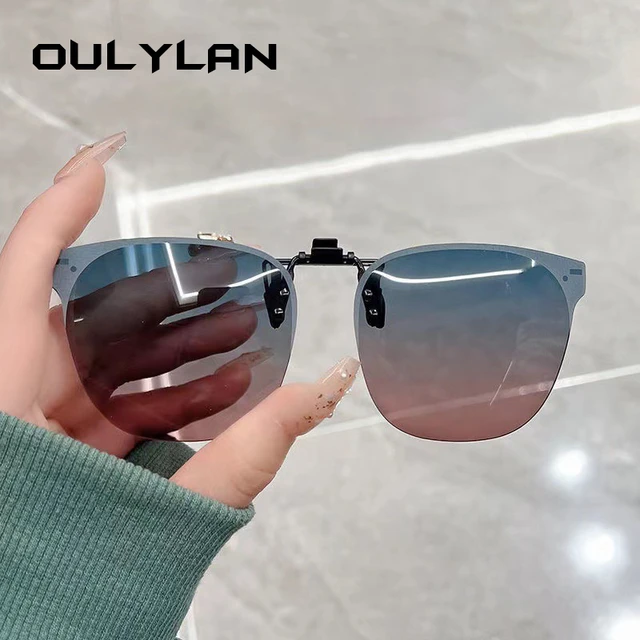 Oulylan-gafas de sol polarizadas para hombre y mujer, lentes con Clip,  ultraligeras, para conducir, día y noche, UV400 - AliExpress