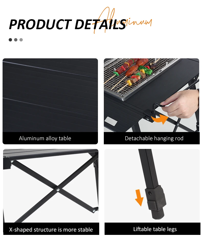 Aluminum Foldable IGT Table 5