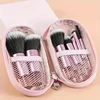 10pcs Mini Makeup Brushes Set for Foundation Eyeshadow Blush Powder Concealer and Blending Tools Professional Makeup Application 3