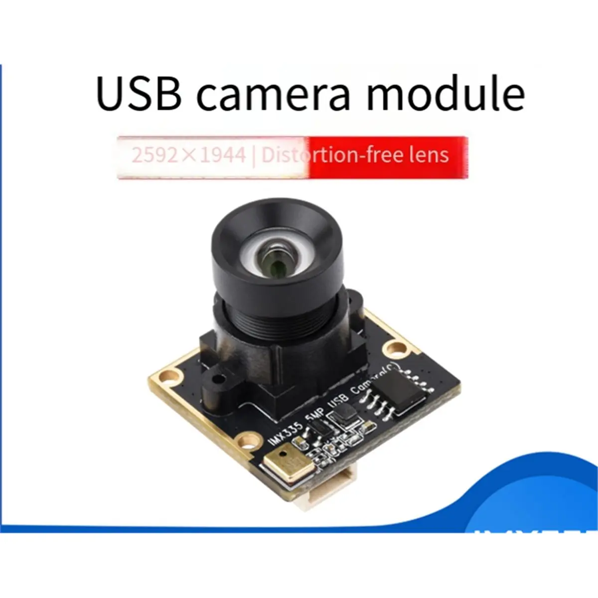 SWXF IMX335 5MP USB 카메라 (C) 2K 비디오 녹화, 저조도 조건에서 더 나은 감도, 넓은 동적 범위