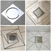Multifunctional Floor Drain Ruler Stainless Steel Tile Triangle Ruler 5