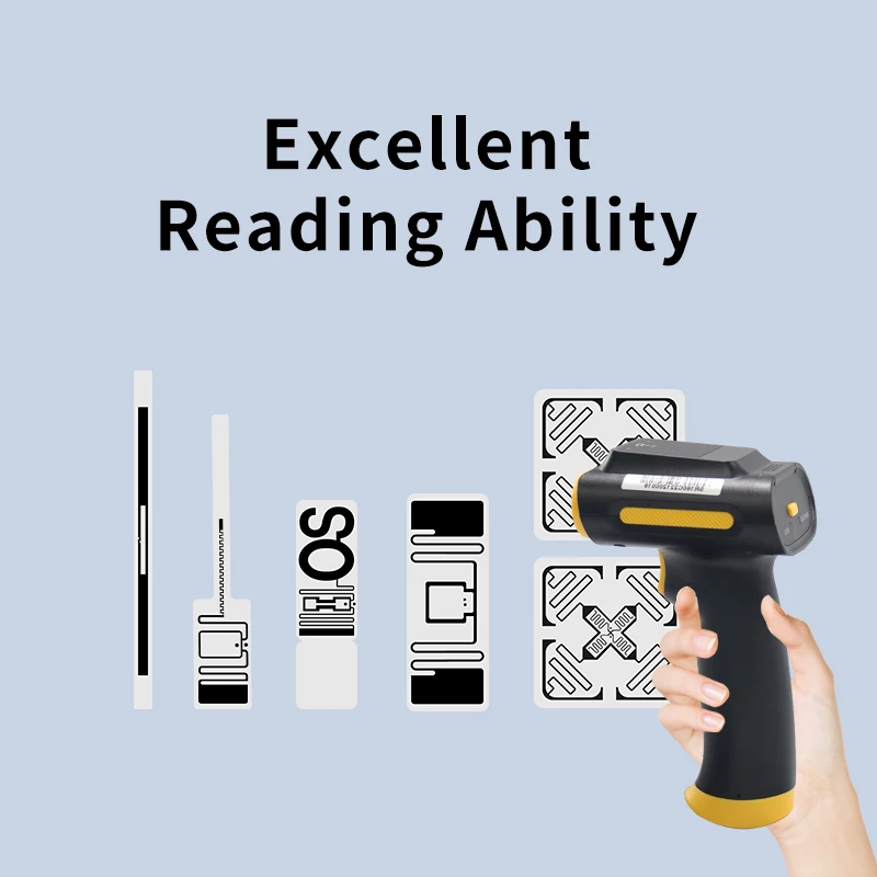 RFID UHF Reader 860-960mhz Handheld 2D Two-Dimensional Arcode Scanner For Data Collection 2