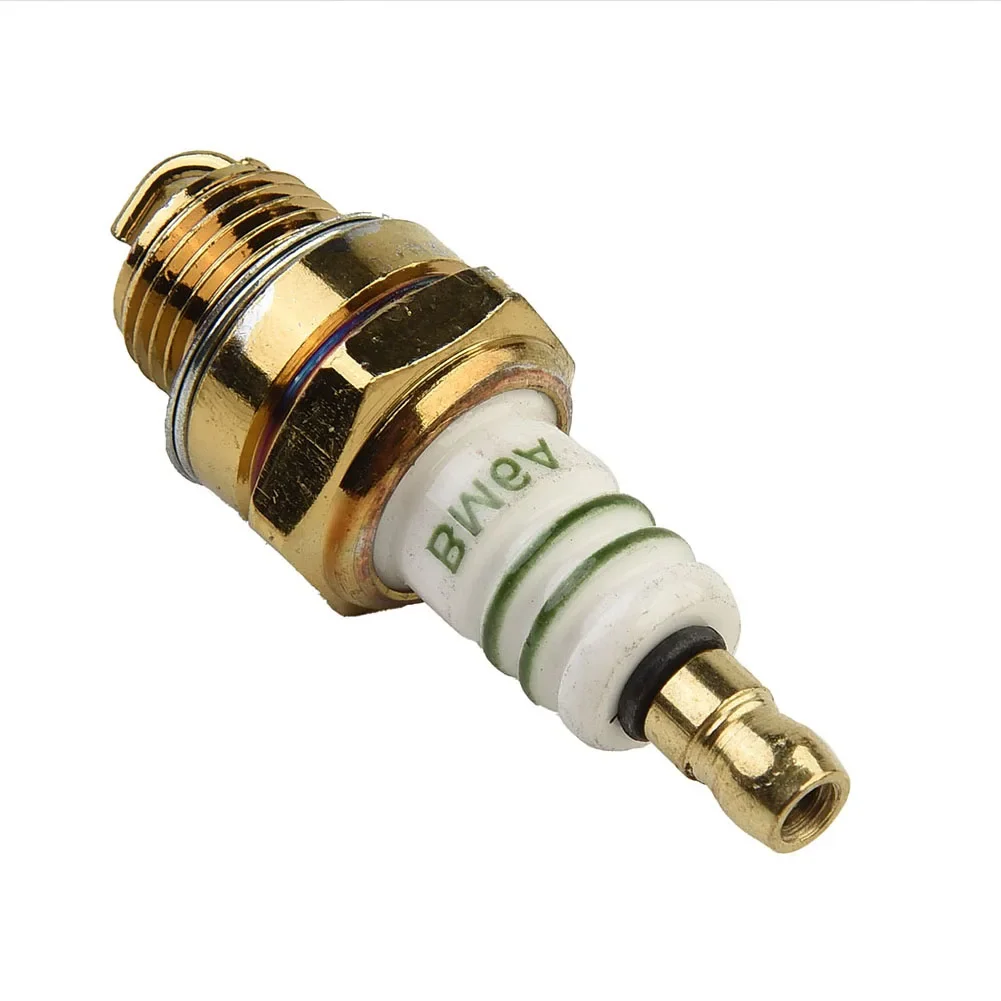 Spark plug 1X BM6A Spark Plug Glow Plug for Chainsaw Lawn Mower Strimmer Motorcycle Accessories