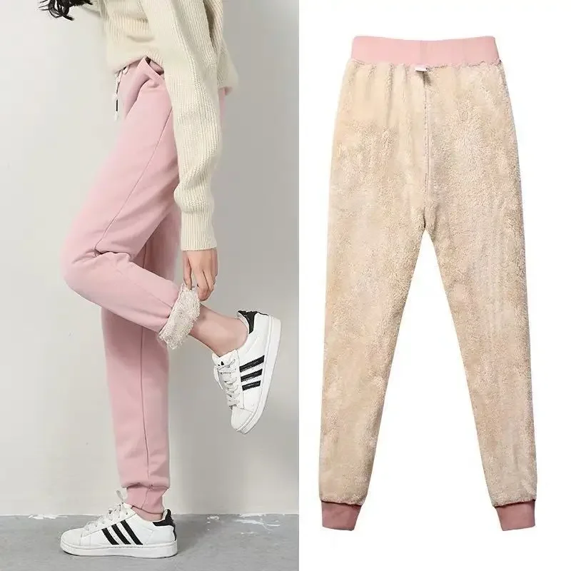 

Thick Stretchy Trousers Winter Women Leggings Comfortable Warm Pants Hight Waist Leggings Women Solid Color Legging Solid Color