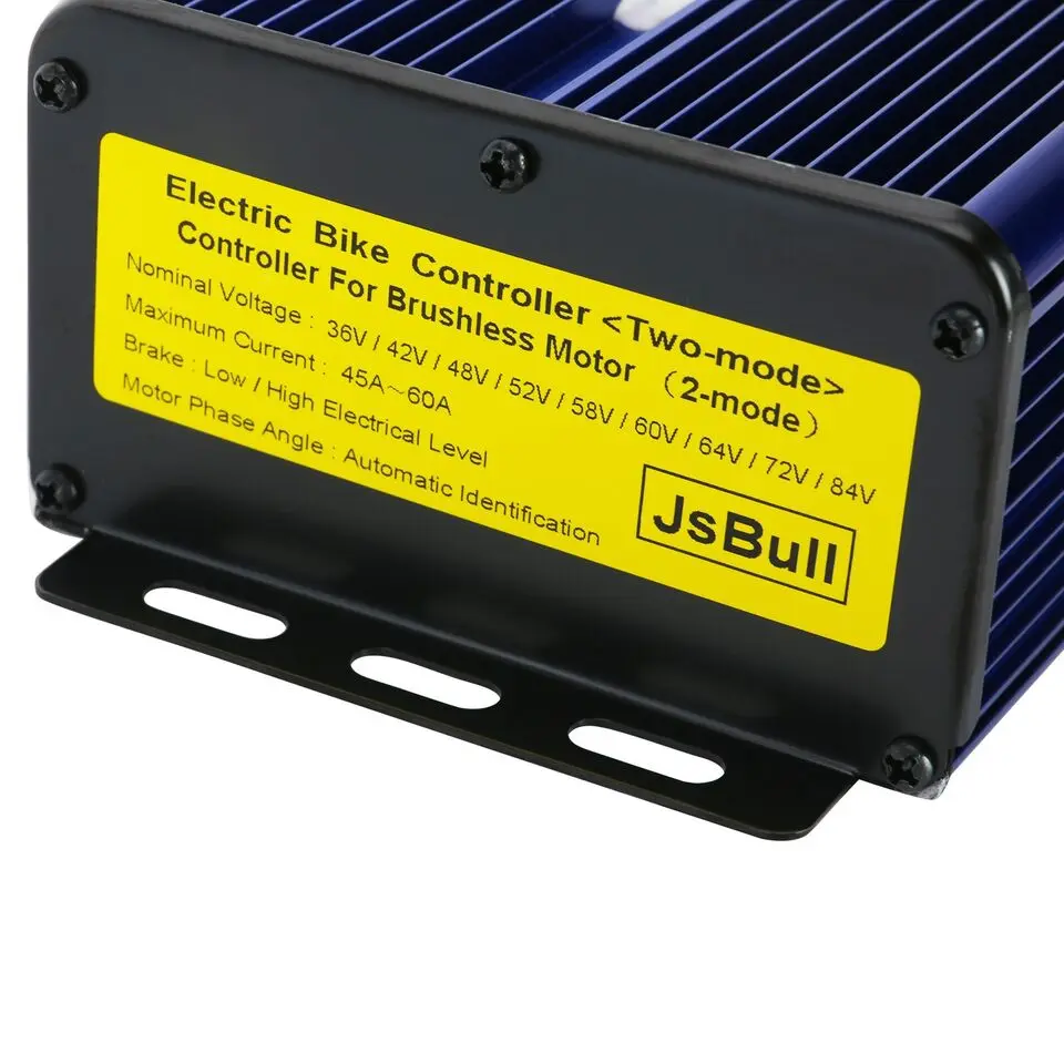 36V/48V/60V/72V 60A 350W-3000W Brushless DC Motor Controller E-Bicycle Scooter