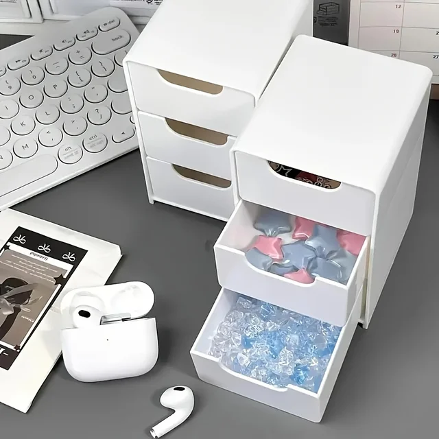 3-Drawer Mini Desk Organizer 5