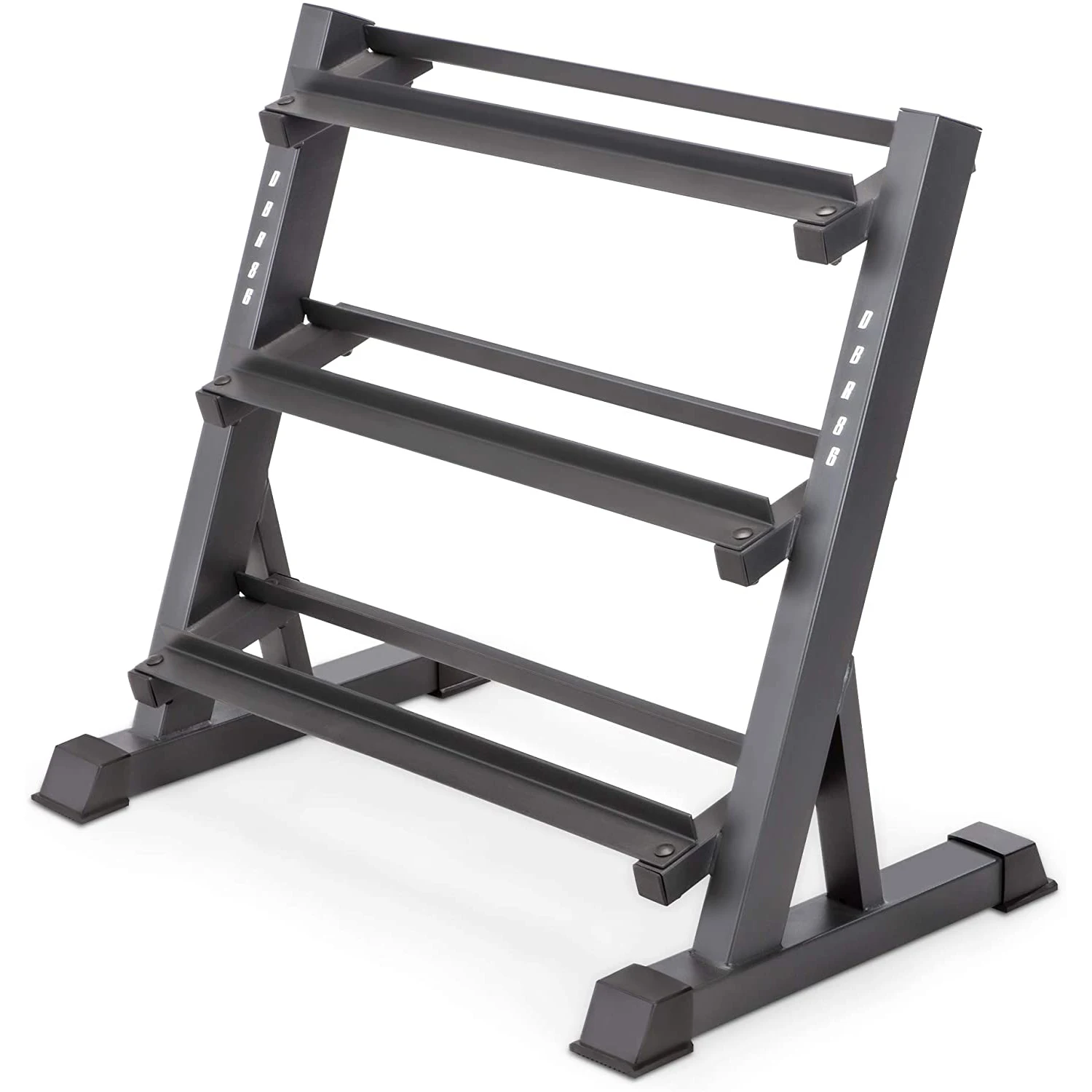 

3-Tier Dumbbell Rack Multilevel Weight Storage Organizer for Home Gym