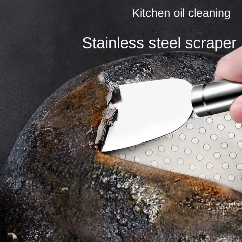 1Pcs Stainless Steel Multifunctional Wiper Blade-Suitable for Kitchen、Bathroom and Outdoor Use，No Battery Required