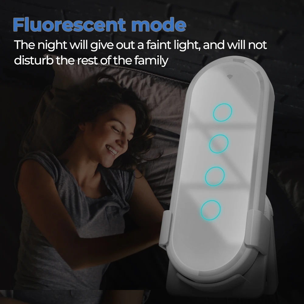 SMATRUL-Controle Remoto Sem Fio Smart Home Key,