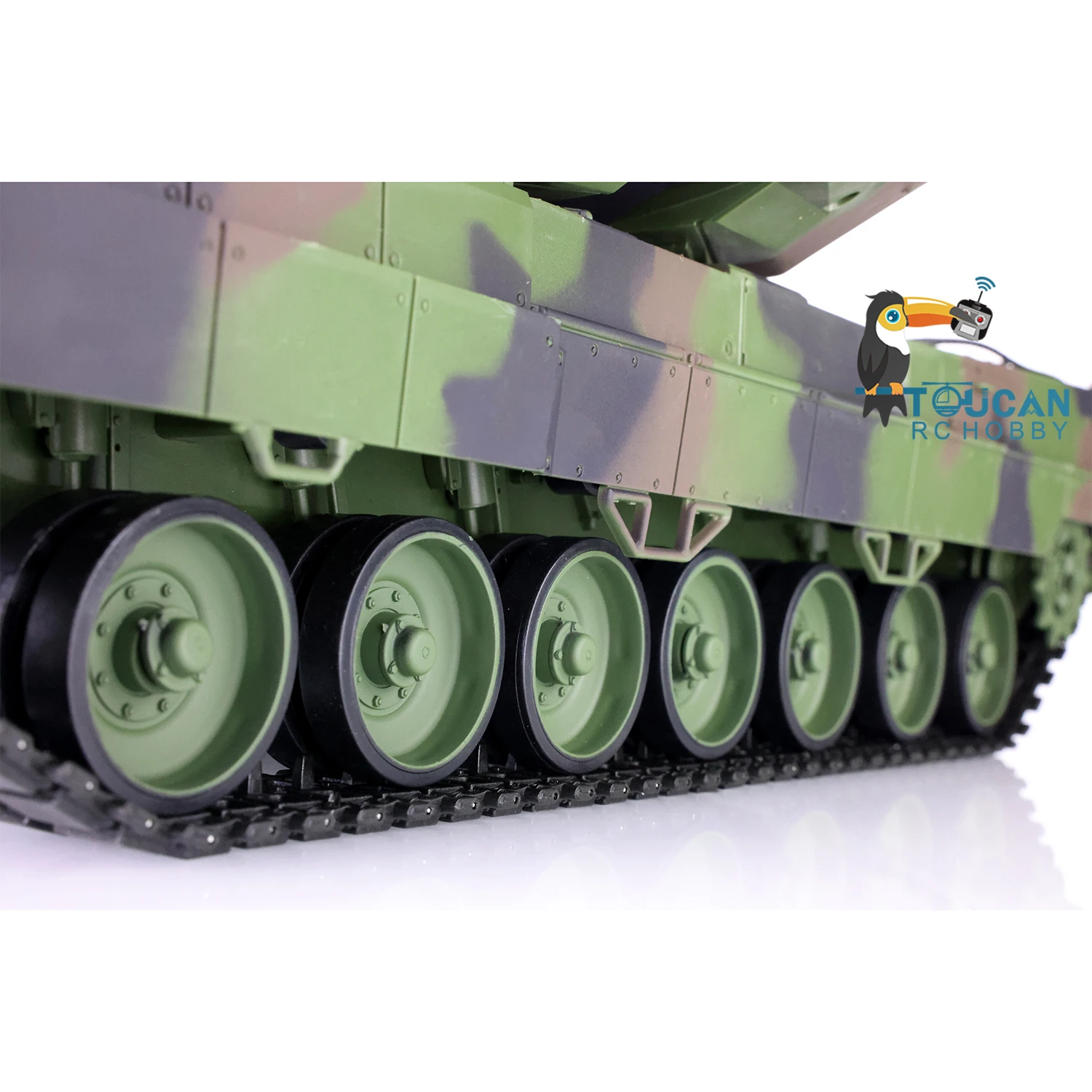 Gifts 1/16 Heng Long 7.0 Plastic Ver Leopard2A6 RC Tank 3889 Ready to Run Model for Boys Outdoor Toys TH17573-SMT8 6