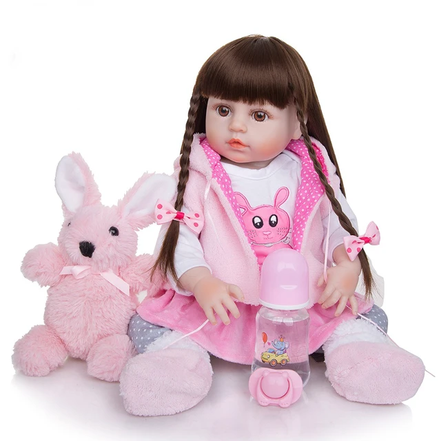 Bebê Reborn Realista Boneca Princesa Silicone