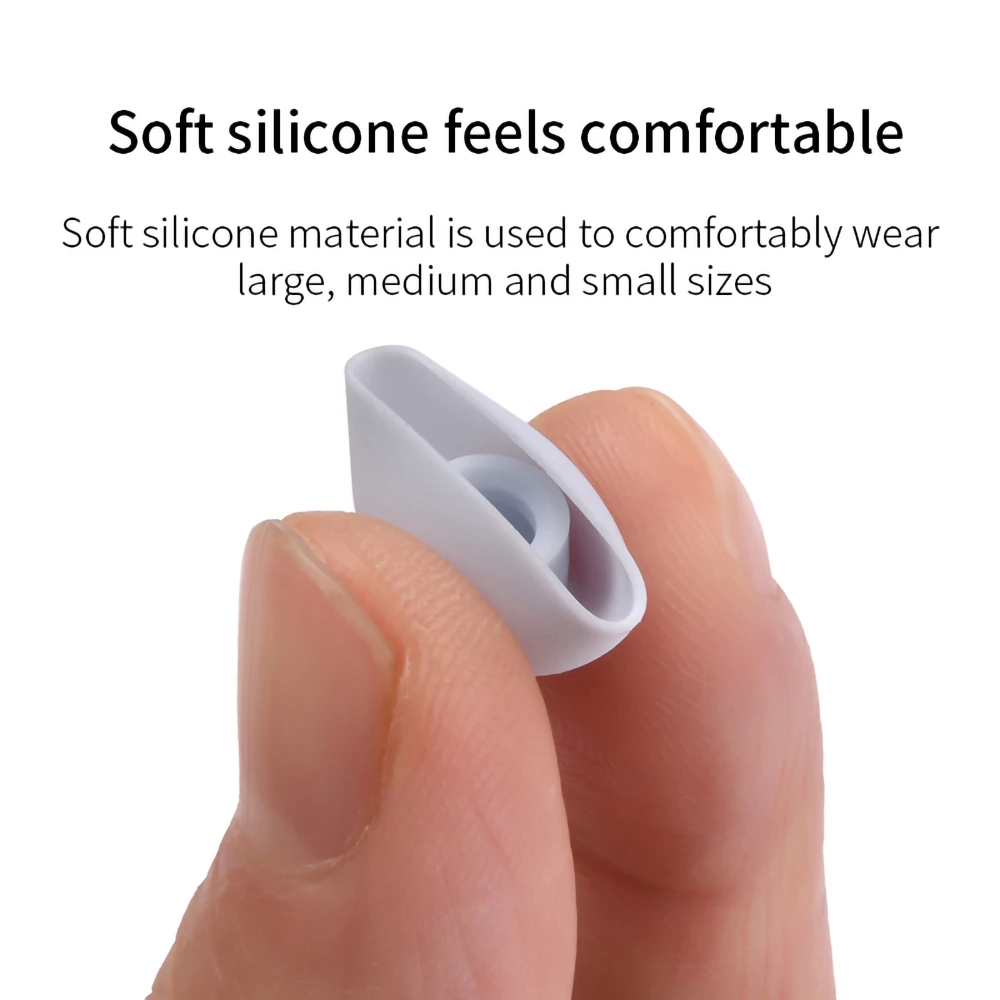 Silicone Orelha Dicas para Redmi Buds4 Tws Eartips para Xiaomi Buds Fones de Ouvido Dicas com Tela de Filtro Macio Tampões 45 mm Peças - Image 2