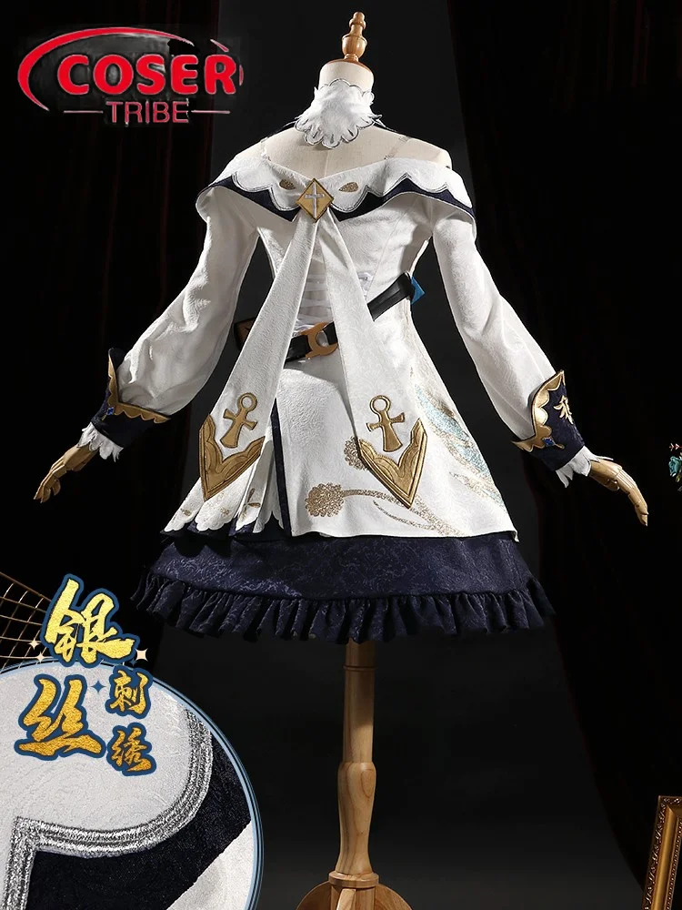

COSER TRIBE Аниме игра геншин ударная Барбара Хэллоуин Карнавал ролевые игры Костюм Полный комплект