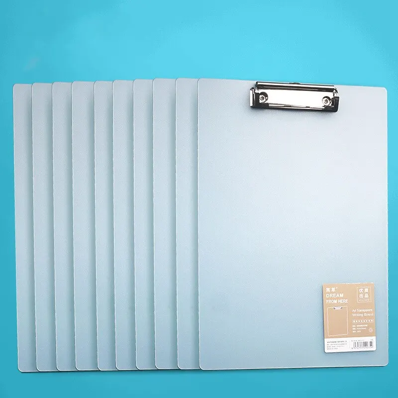 Transparent clipboard for office student