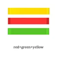 Yellow-red-green