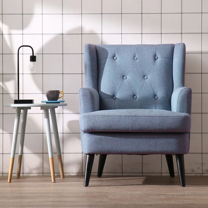 

Bedroom Nordic Living Room Chairs Makeup Design Armchair Relaxing Living Room Chairs Ergonomic Sillones Modern Furniture YY50LC