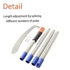 14FT Stainless Steel Pole Saw Tree Trimming Cutter Extension Pruning Blade Manual Yard Garden Patios Trees Oak Palm Fronds Pines 5