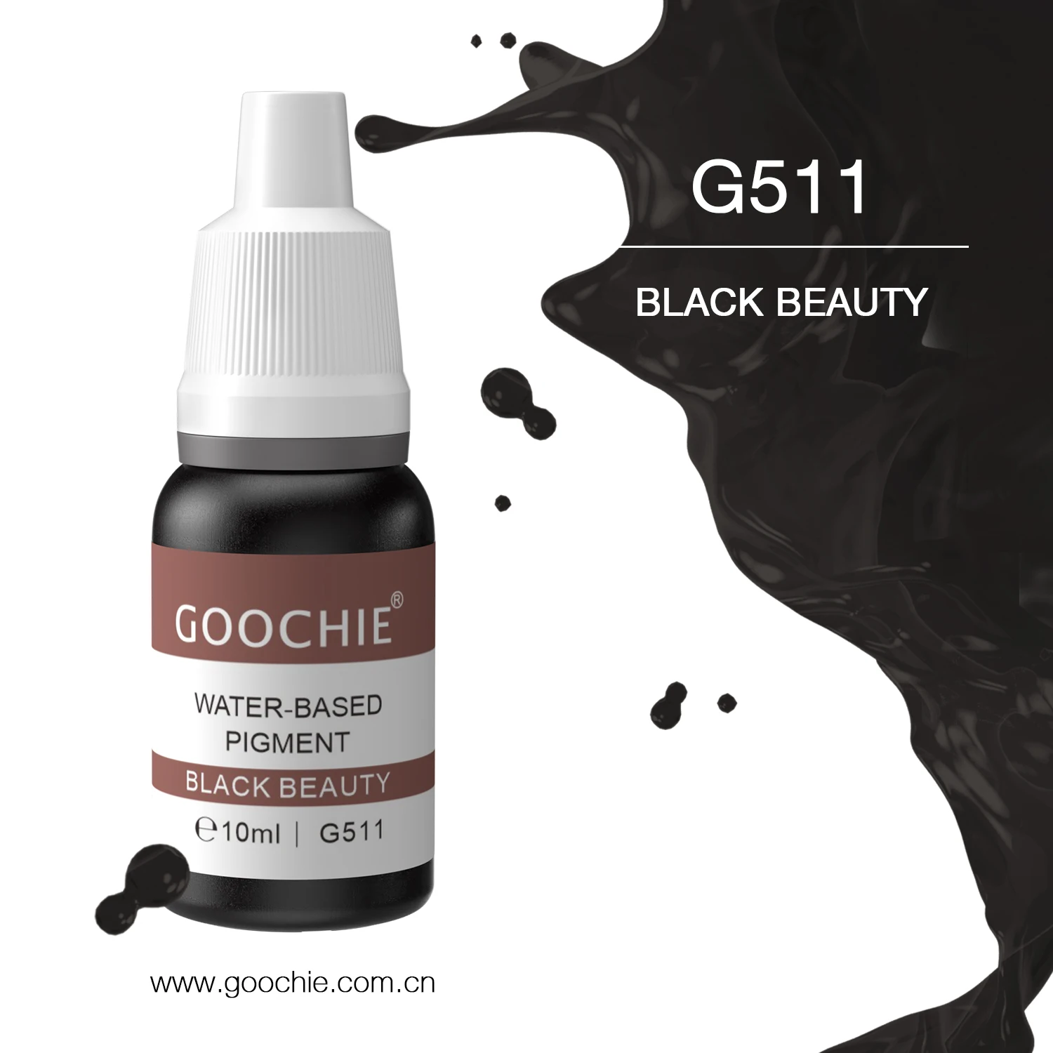 New Goochie PMU Machine Liquid Pigment Eyebrow Lip Eyeliner Permanent Makeup Inks
