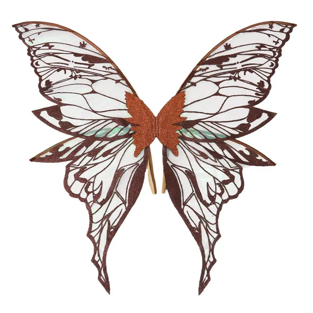 Creative Adults Fairy Wings Girls Sparkling Angel Wings Costume Wings for Halloween Costume Dress up Party Favor Christmas Gift